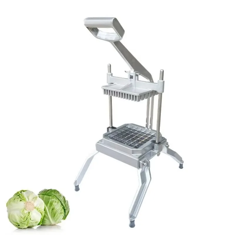 

Heavy Duty Potato Cutter Stainless Steel Blade Great for Potatoes Carrots Cucumbers Potato Chips Making Machine