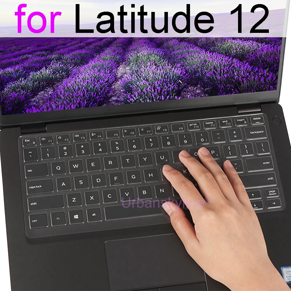 Keyboard Cover for Dell Latitude 12 5250 E5250 E5270 7220 E7250 7275 E7270 7280 7285 7290 E7290 5000 3140 Protector Skin Case
