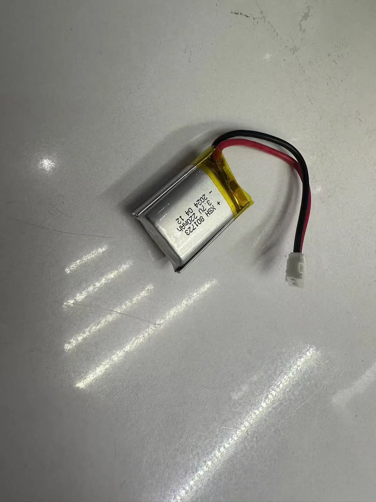 buy more will cheap 3.7V rechargeable battery 801723 polymer lithium battery 220MAHLED lighting power bank locator 2.0
