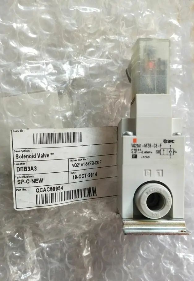 

VQ21A1-5Yzb-C8-F Solenoid Valve in Stock