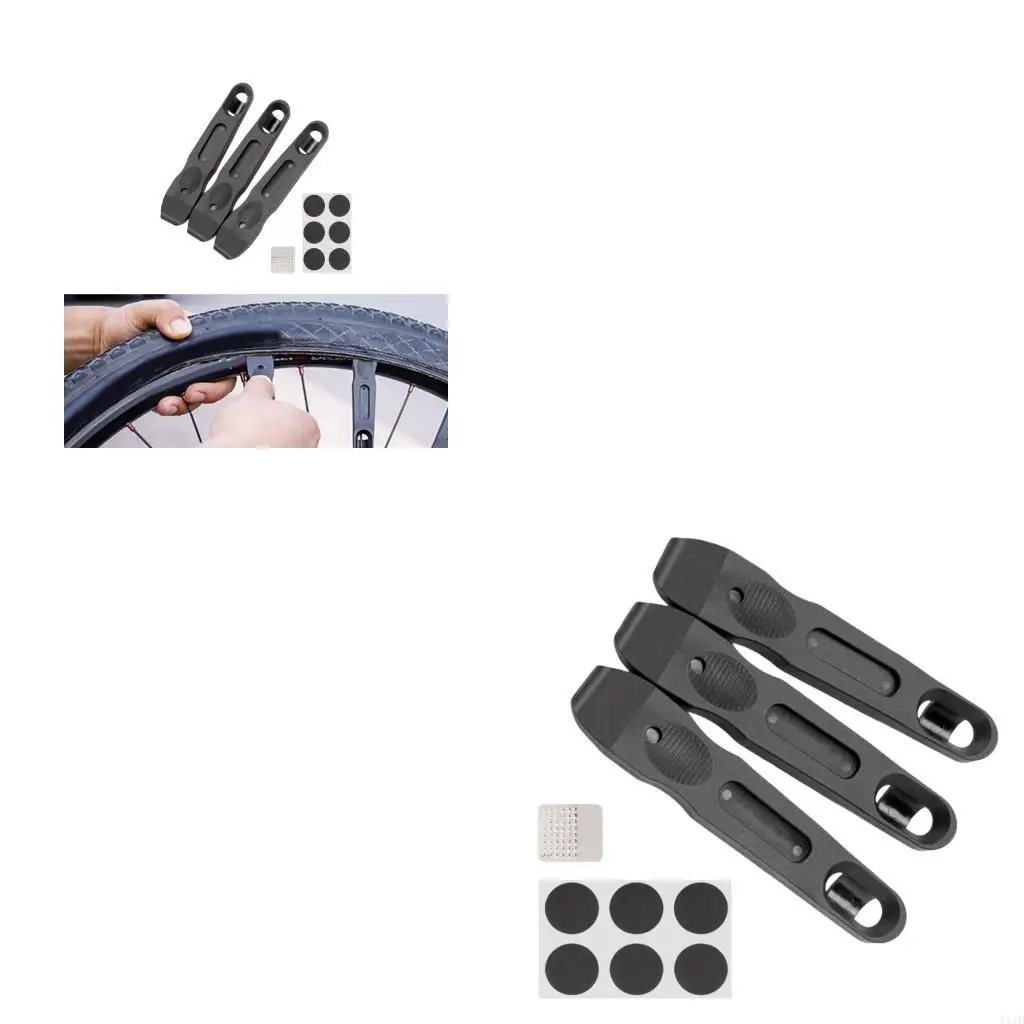 Apri pneumatici per riparazione ciclismo Strumento spudger per pneumatici Strumento per cambio pneumatici per biciclette Leve a