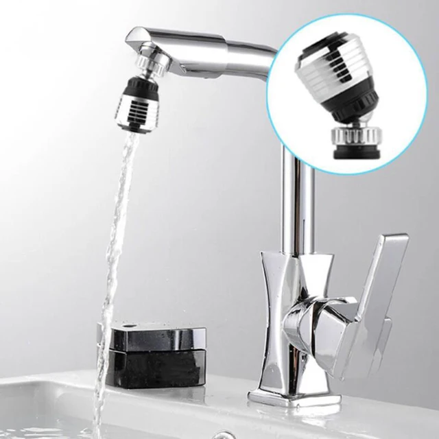1pcs Faucet Nozzle 360 Degree Rotation Filter Extension Tube Shower Water Saving Tap Head Nozzle Universal Kitchen Accessories 2