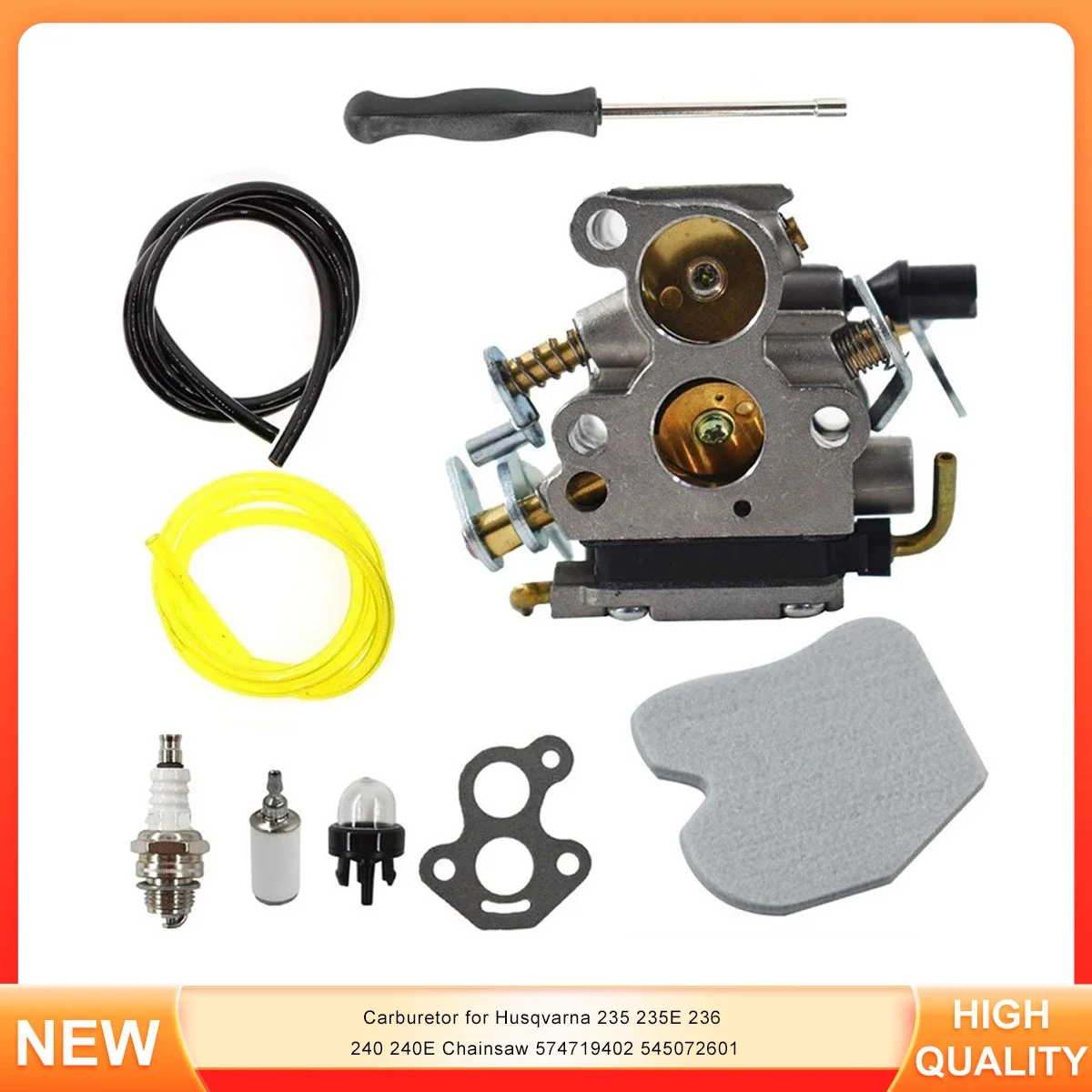 

Carburetor for Husqvarna 235 235E 236 240 240E Chainsaw 574719402 545072601