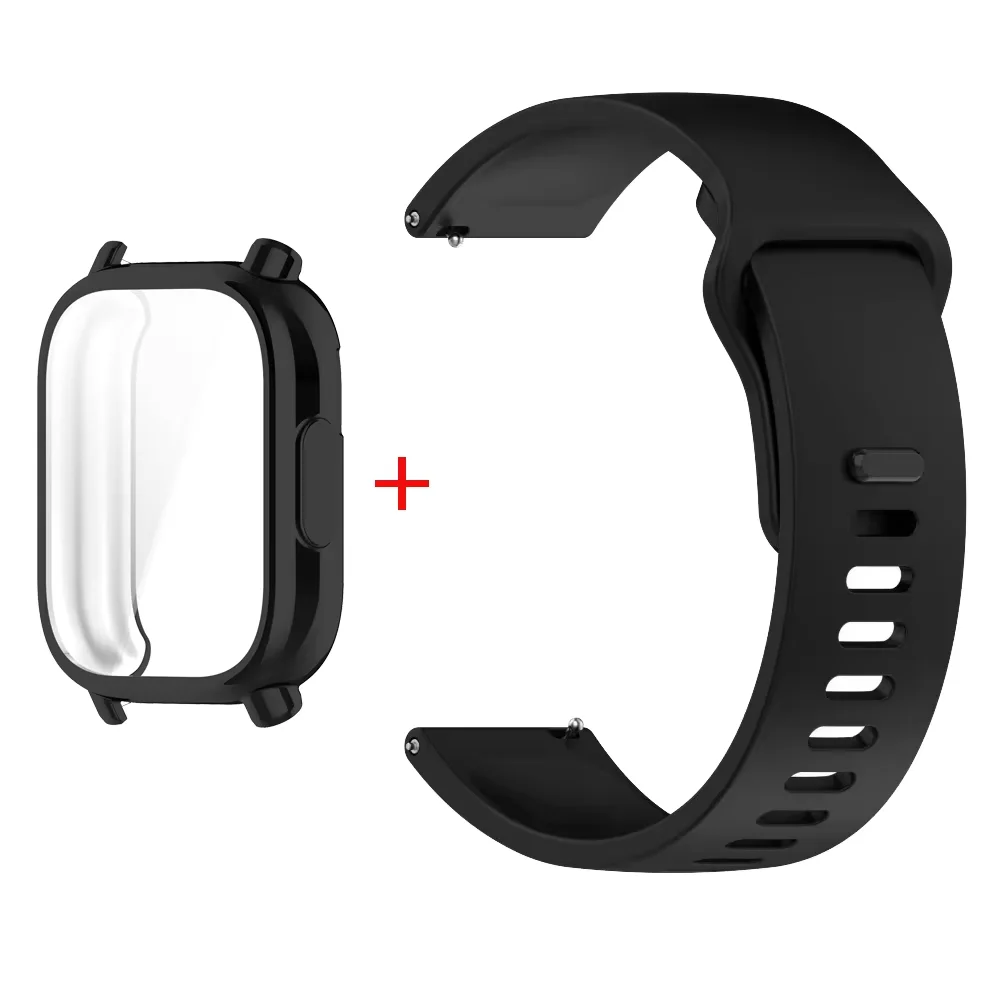 TPU-Gehäuse + Silikonarmband für Redmi Watch 5, aktive Smartwatch, Original-Armband, Armbanduhr 5, aktive Uhrengehäuse, Zubehör