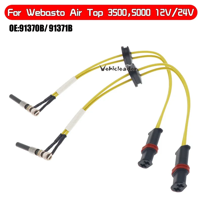 12V/24V Diesel Heater Glow Plug Ceramic Pin For Webasto Air Top 3500,5000 Air Heater Diesel Parking Heaters 91370B/91371B