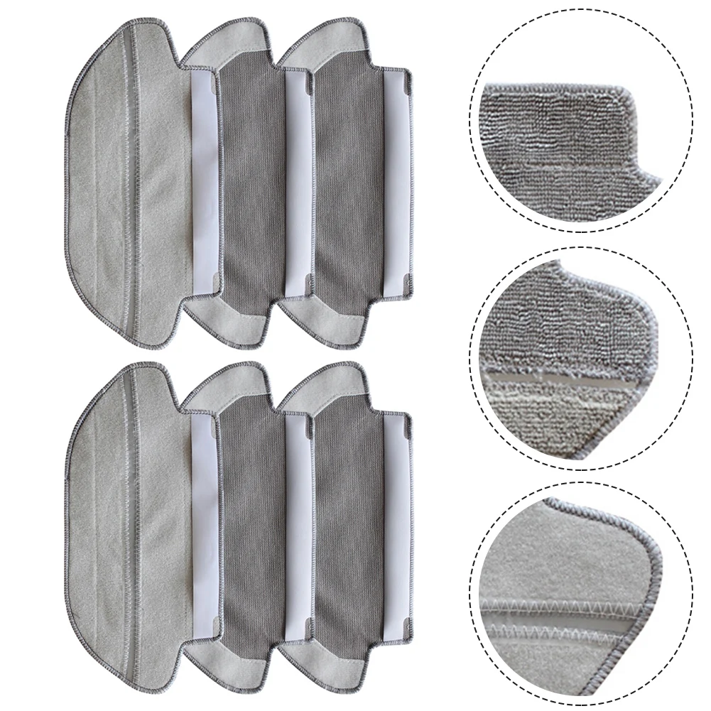 Wet-Dry Mopping Cloth Kit Clean Mop Cloth For Coredy SL200 Robot Vacuum Cleaner Mop Pad Vacuum Cleaner Accessories