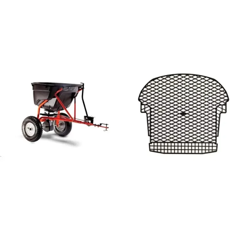 130-Pound Tow Behind Broadcast Spreader & 110-130 lb. Spreader Grate Kit