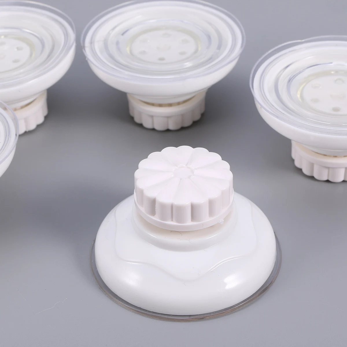 

5 Pcs Sucker Bathroom Accessories Suckers Suction Cups Wall Utility Home Household
