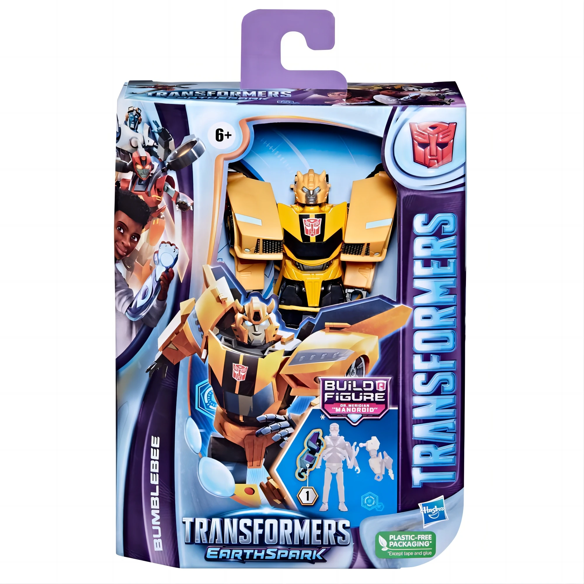 Transformers Toys EarthSpark Deluxe Class Bumblebee Action Figure, 5-Inch, Robot Toys for Kids Ages 6 and Up