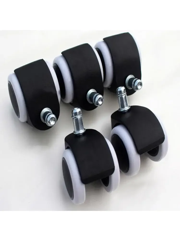 5 Pcs/Lot Universal Swivel Chair Wheel Caster Office Roller Computer Accessories Pulley Sroyuan