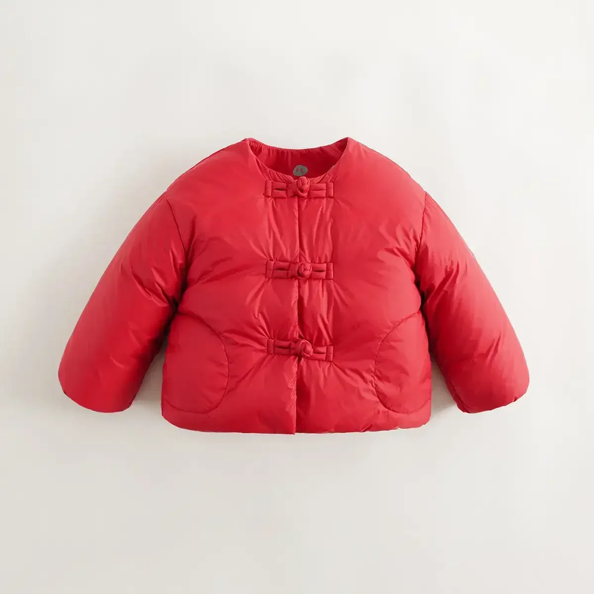 MARC&JANIE Girls New Year Three-proof Fabrics Ultralight Warm Down Jacket for Autumn & Winter French Series 231757