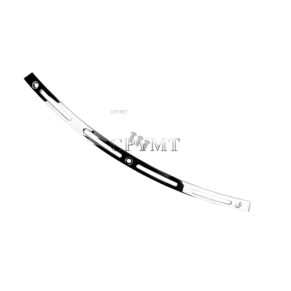 Picture 3: Chrome Motorcycle Windshield Windscreen Trim Fit for Harley 1996-2013 Electra Glide Street Glide Touring FLHT FLHTC FLHTCU FLHX