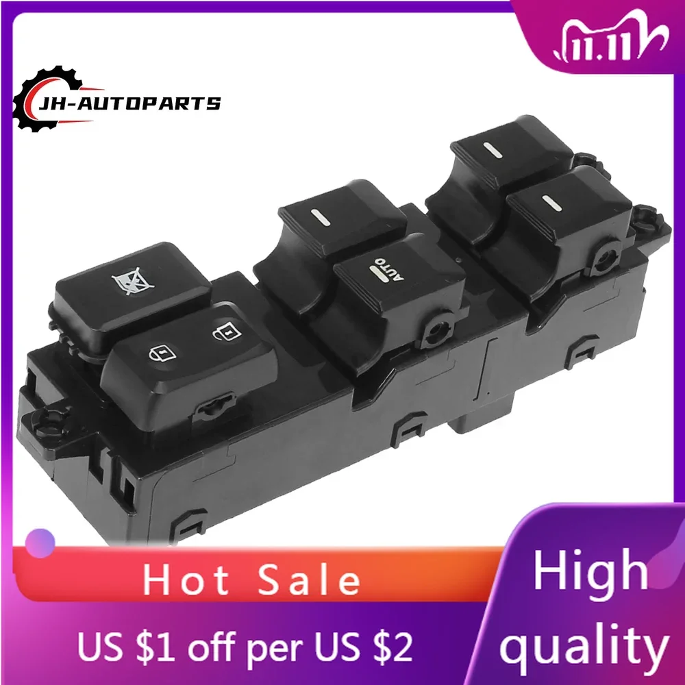 

Window Main Control Button Switch Power Window Switch Main Control 93570-1Y200, 935701Y200 For Kia Picanto 2012-2015