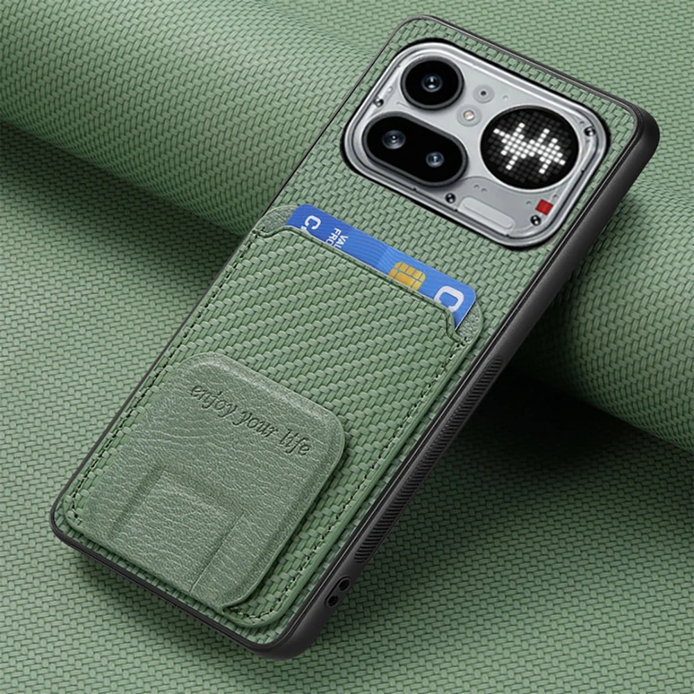 Leather Card Case F…