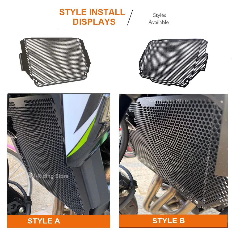 For Kawasaki Z900 2025 Motorcycle Radiator Guard Grille Cover Protector Aluminum Protective Grill For z900 2017 2018-2024 Z 900