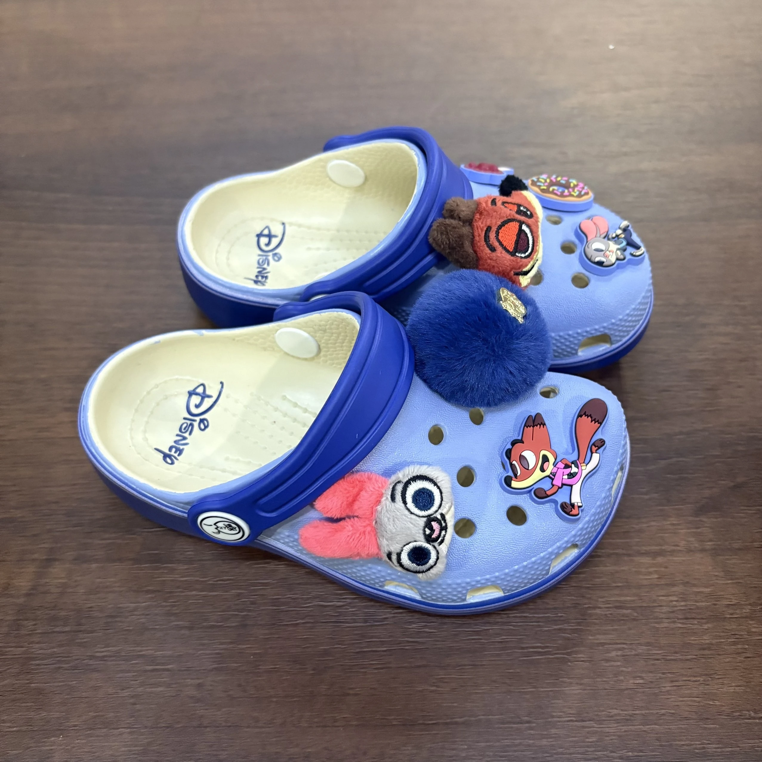 

Новые сандалии Disney Zootopia 2, тапочки Nick Wilde и Judy Hopps из ЭВА, милые домашние пляжные тапочки, летние тапочки для детей, подарки