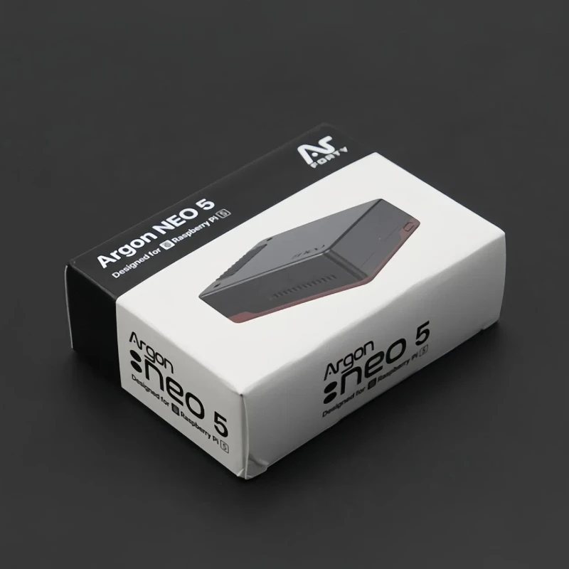argon-neo-5-bred-case-for-raspberry-pi-5-with-built-in-fan-aluminum-passive-active-cooling-power-button-led-sd-card