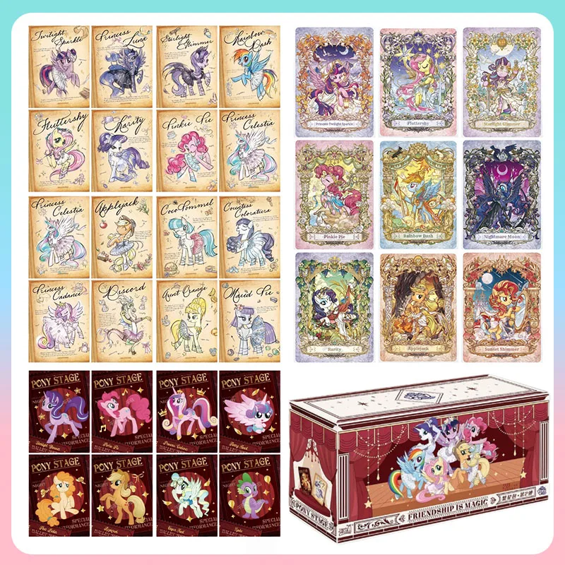 

Коллекционная карта My Little Pony Eternal Friendship V2, игровые карты, модель, коллекционная аниме-фигурка, игрушка в подарок, креативная блестящая милая кукла