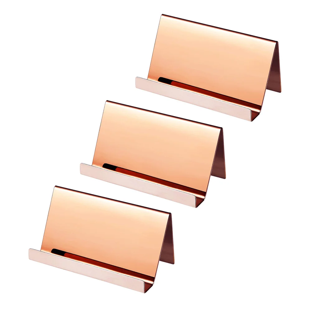 

3 шт., полки для визиток, из нержавеющей стали