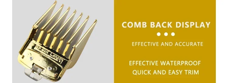 8/10 Stück Haarschneidemaschine Limit Guide Kamm für Wahl und Kemei Trimmer Universal Barber Guide Kamm Haarschnitt Werkzeug Clipper Limit Kämme – Detail 14