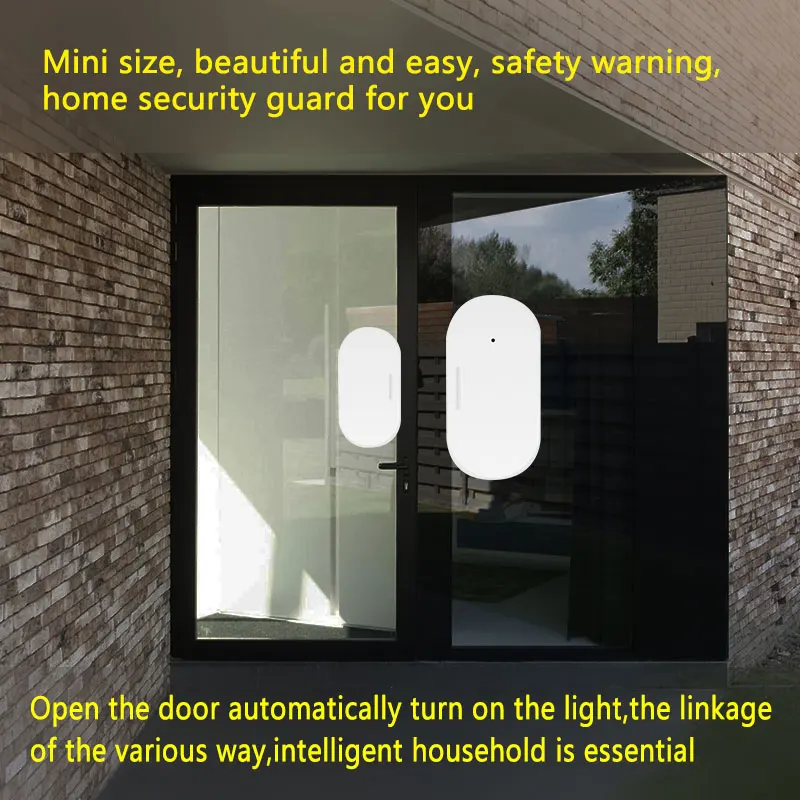 Zigbee Door Window Open Close Real Time Sensor,Home Security,Gate Open Close Magnetic Detector,Tuya Smart Life APP Remote Alert