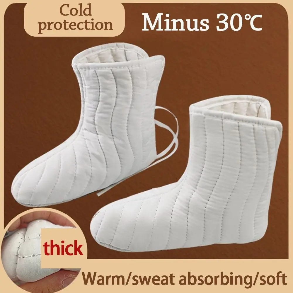 Chaussettes en coton épais avec lacets, Tube central épais, Protection du travail thermique, chaussettes de sommeil respirantes, saison d'hiver, nouvelle collection