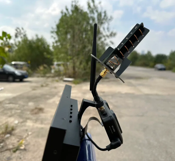 5.8GHz directional helical antenna, image transmission antenna, remote range extension, eye, high gain 5800MHz