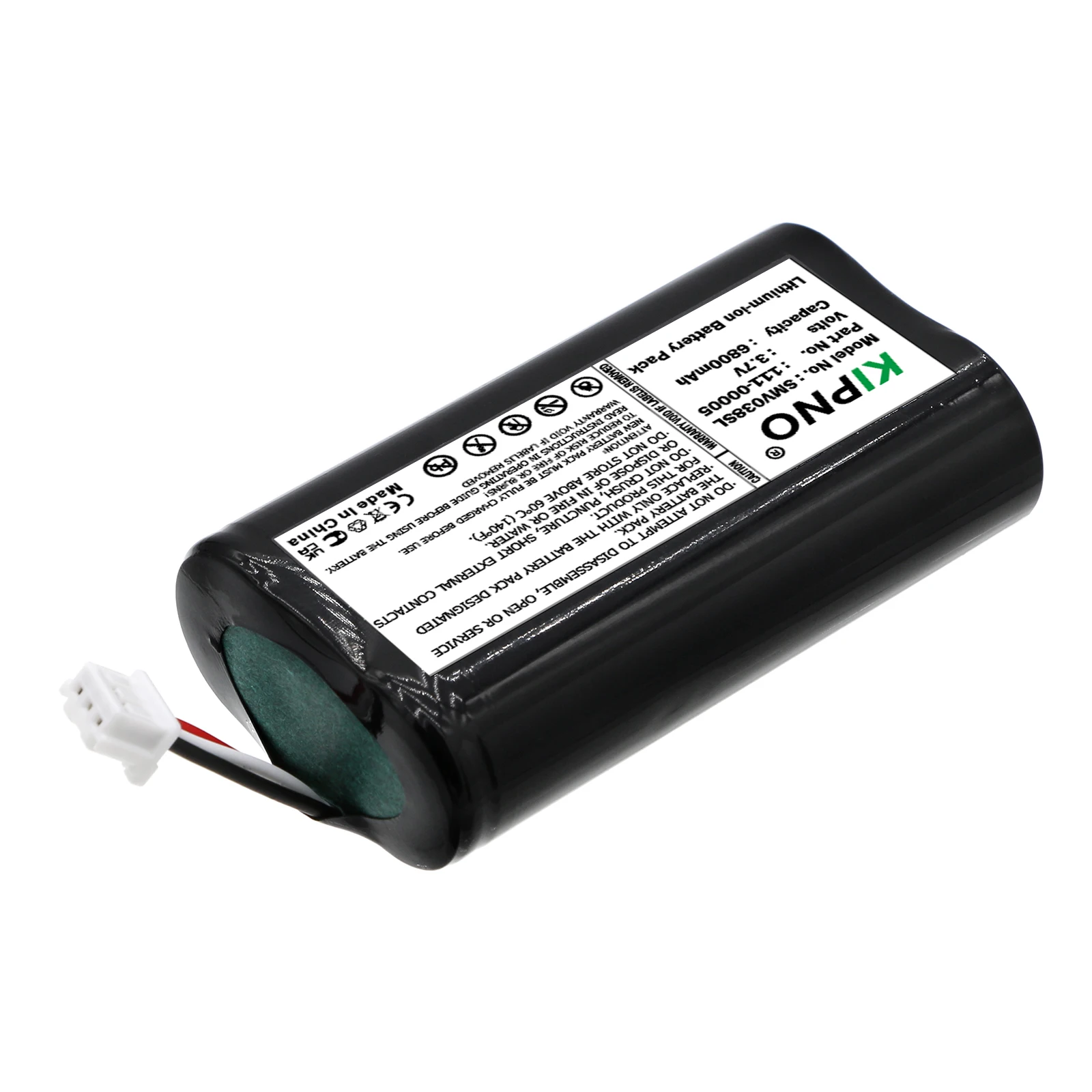 KIPNO 3.7V 6800mAh Battery For Sonos Roam