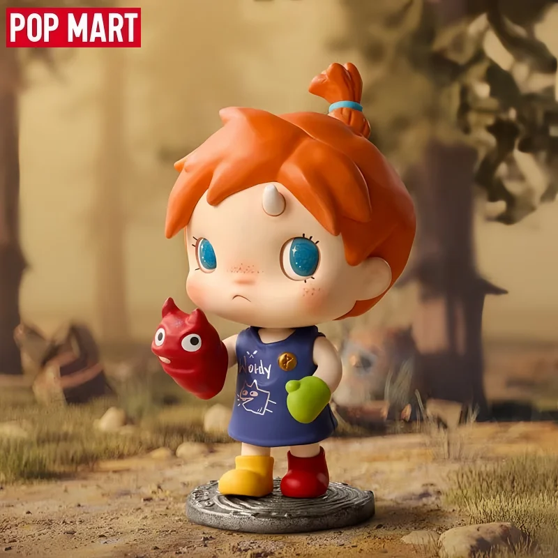 أصيلة POPMART فقاعة الوحش لعبة أصلية تحصيل الشكل العصرية صندوق أعمى هدية القطبية باولا سلسلة 2 Linyuan مسار سري #3