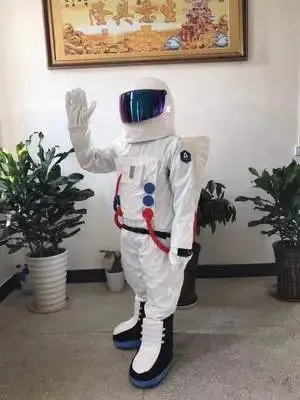 

Space Suit Astronaut mascot costume with Backpack with LOGO glove,shoes