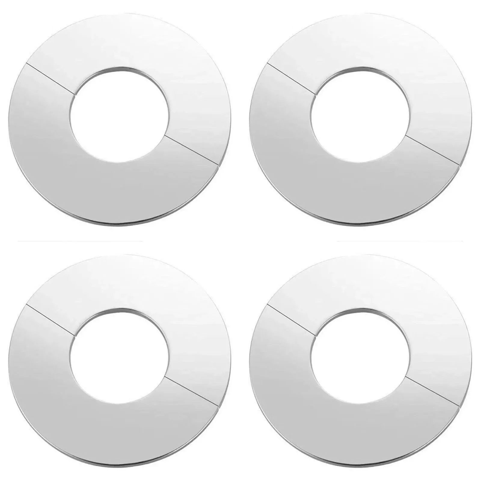 For Pipes Rosettes Cover 4PCS Split Design With A Buckle For Shower Pipe Kit Radiator Replacement High Quality