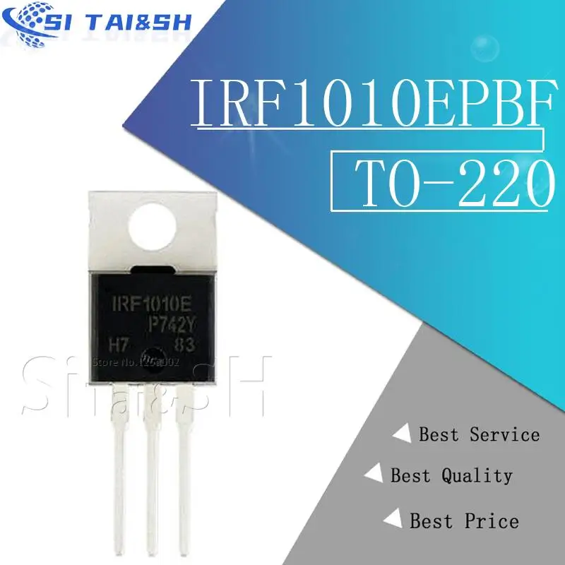 10PCS IRF1010EPBF  IRF1010  IRF1010E F1010E IRF1010N Data system