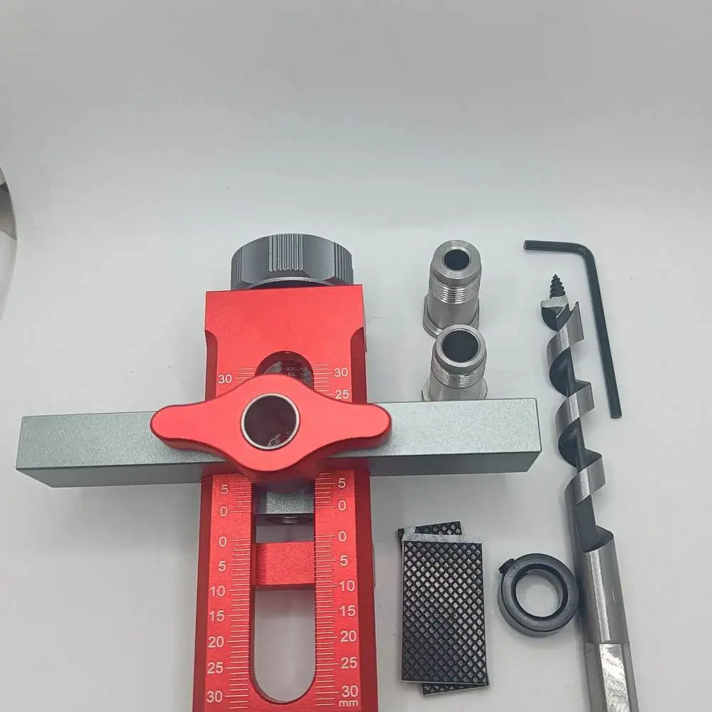 Professional Cabinet Door Installation Tool Aluminum Alloy Locator Jig Quick Mounting Helper For Furniture Hinge Fixing