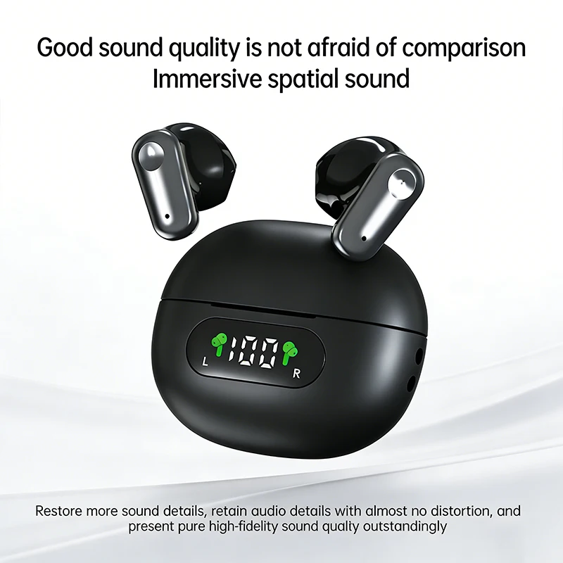 MINI520(LD)-TWS Wireless Headphones Game Bluetooth Headphones with Microphone Noise Reduction High Fidelity Bass Earphones — product photo 1 of 1