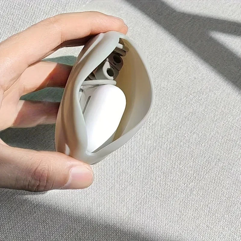 3pcs New Soft Silicone Cable Organizer Pouches Portable Headset and Data Cable Storage Bags for Travel Zero Wallet Reusable Bags