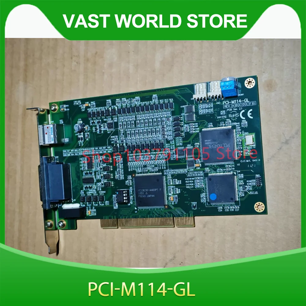 Плата PCB Ver.2.1, идеально протестирована, стабильная работа, PCI-M114-GL