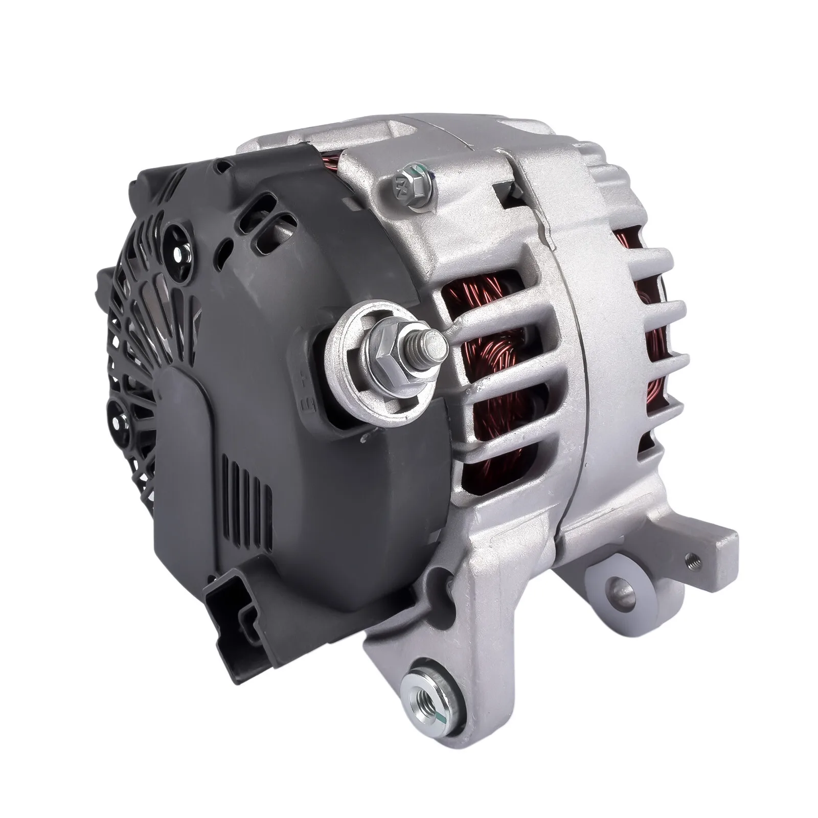 Nowy alternator 23100-4BA0B 231004BA0A do Nissan Rogue 2014-2018 S SL SV Sport Utility 4-drzwiowy 2.5L 2488CC 152Cu. W. l4 GAS DOHC (ołowiowy wałek rozrządu)