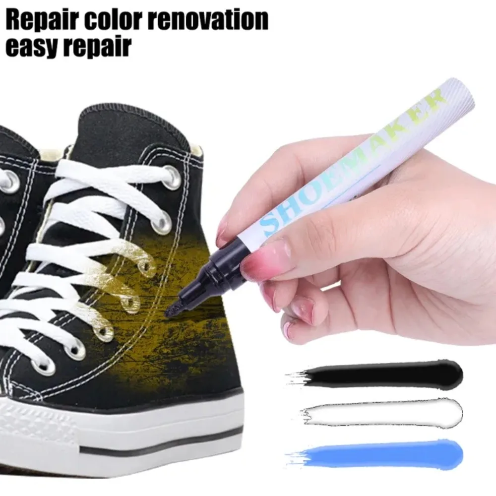 Shoes Stains Removal Pen Waterproof Anti-Oxidation Repair Complementary Tool for Sneaker White Go Yellow Shoe Whitening Cleaning