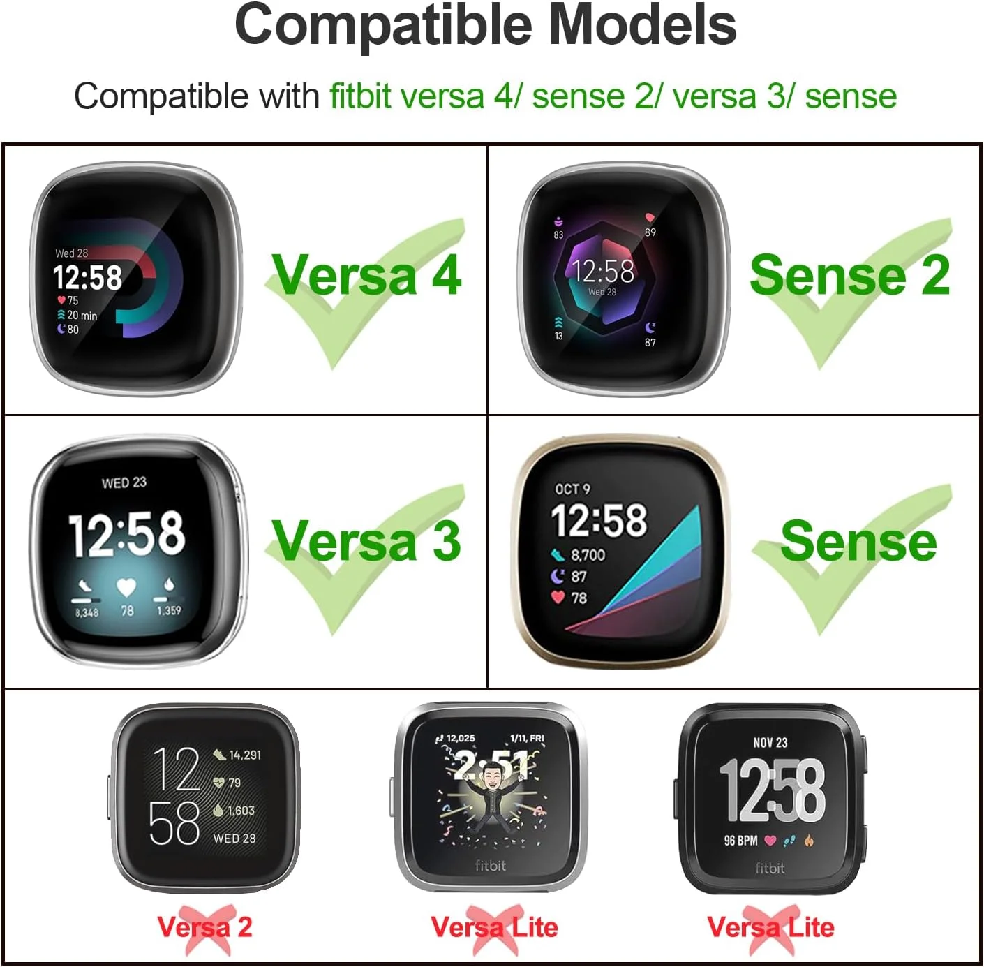 Nowy sportowy elastyczny nylonowy pasek do zegarka kompatybilny z Fitbit Versa 4/3, Fitbit Sense 2 tkana opaska na nadgarstek