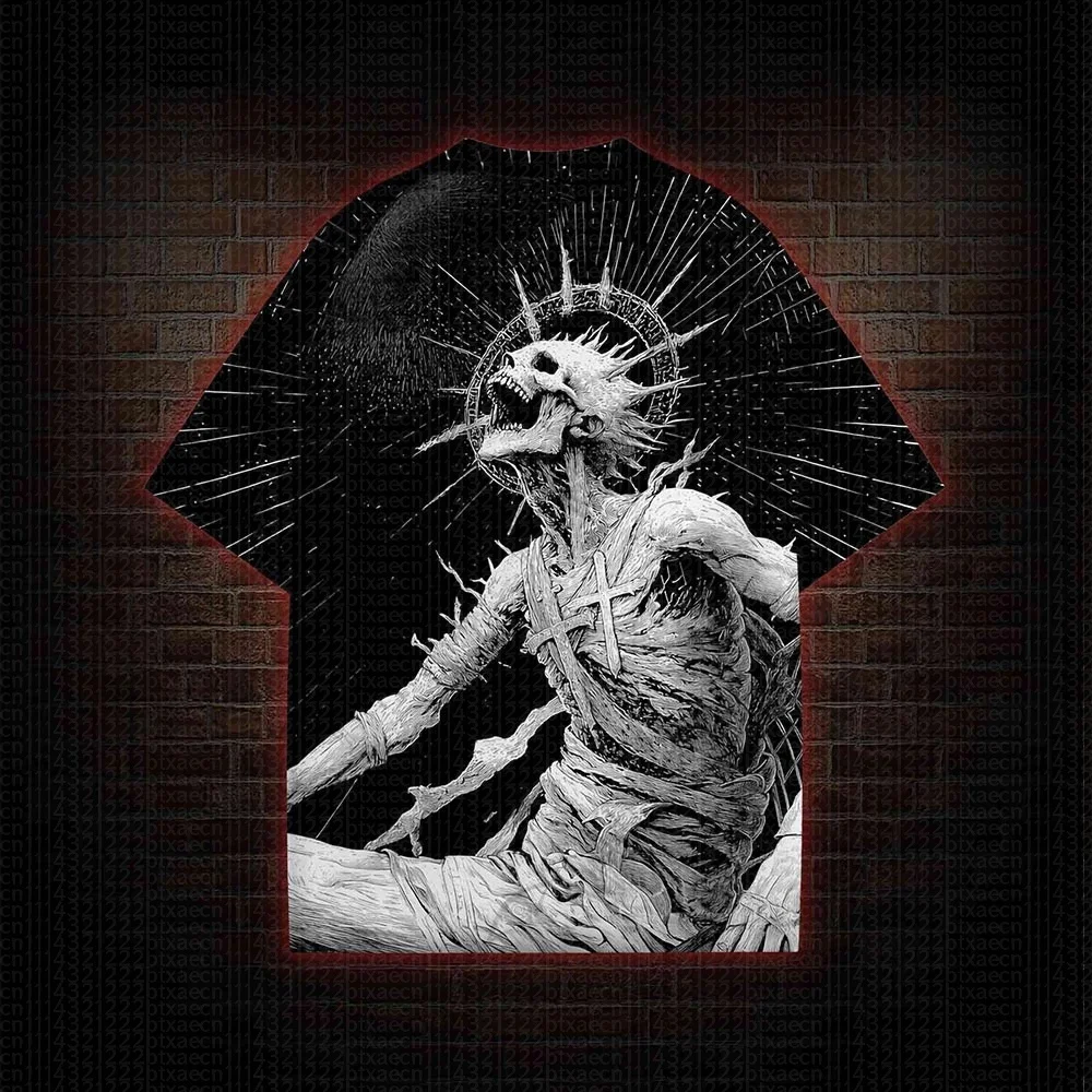 2026 New Movie Sporty Fashion Adult & Kids Round Neck T-Shirt Streetwear Gothic Horror Film Gift
