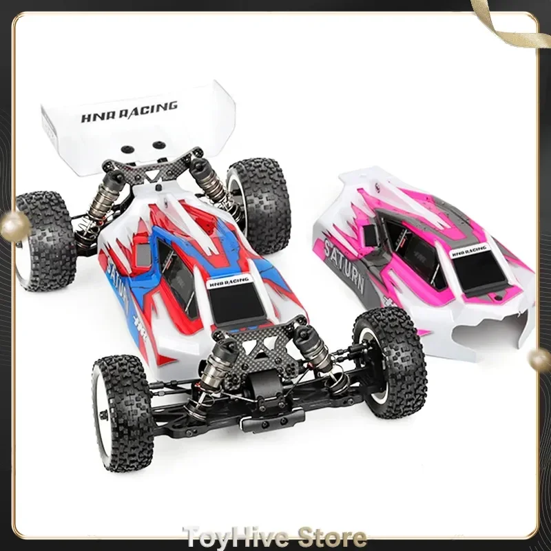 รถบังคับวิทยุ HNR H9806 ขนาด 1/10 ขับเคลื่อนสี่ล้อ ระบบไฟฟ้า ไร้แปรงถ่าน ตัวถังคาร์บอนไฟเบอร์ สำหรับขับขี่ออฟโรด ความเร็ว 85 กม./ชม. รุ่น Saturn