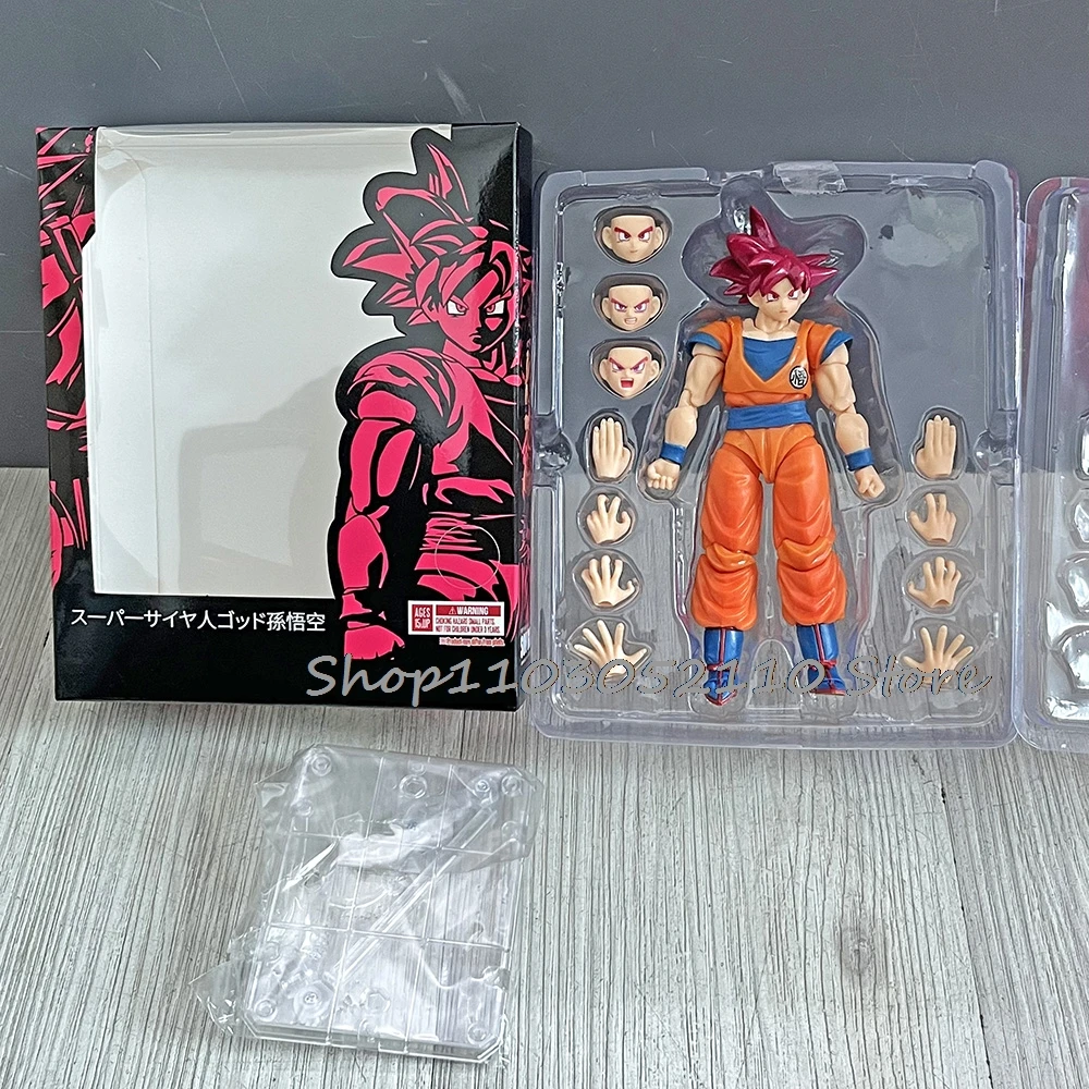 لعبة دراغون بول زد سون جوكو سوبر سايان الله الشكل أنيمي SHF سوبر النمذجة عمل لعبة مجسمة دمية هدايا عيد الميلاد #5