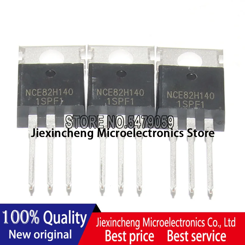 100%New original 10PCS NCE82H140 TO-220 N-CH MOSFET 82V/140A TO220