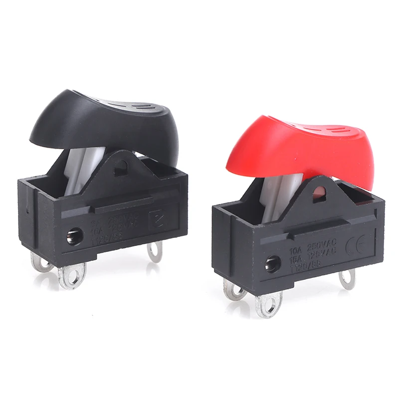 High Guality KCD15-103/T Hair Dryer Switch Rocker Switch 3 Position ON-OFF-ON Boat Switch