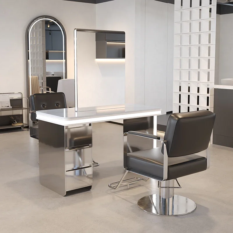 Mirror, cabinet integrated perm and dye mirror tableFurniture supplies, furniture