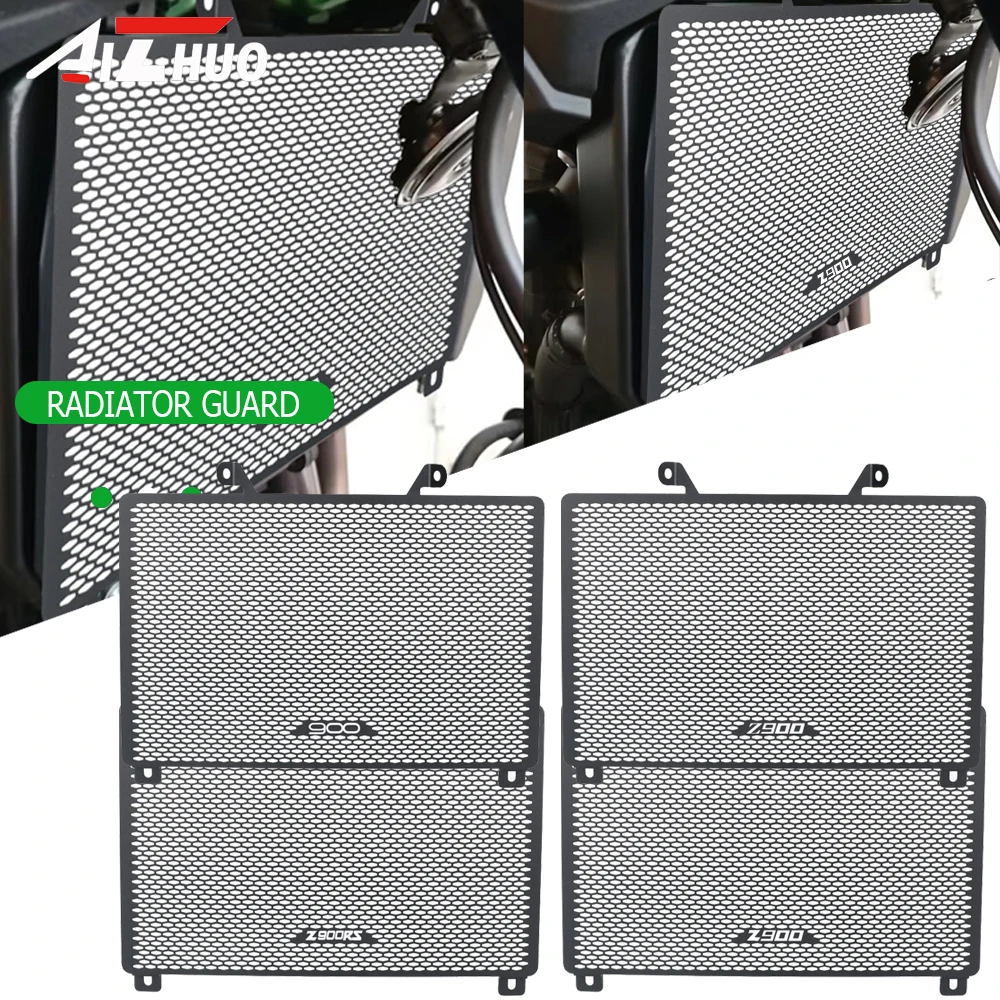 FOR KAWASAKI Z900 Z900SE 2017-2026 Z900RS 2021-2023-2024-2025-2026 Z 900 RS SE Motorcycle Radiator Grille Guard Cover Protector
