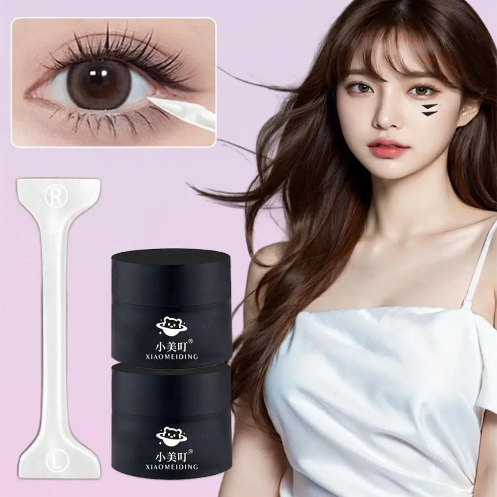 Sello de pestañas DIY, sello de extensión de pestañas inferiores, herramienta de maquillaje de silicona para principiantes, práctico artefacto de pestañas inferiores naturales T5M6