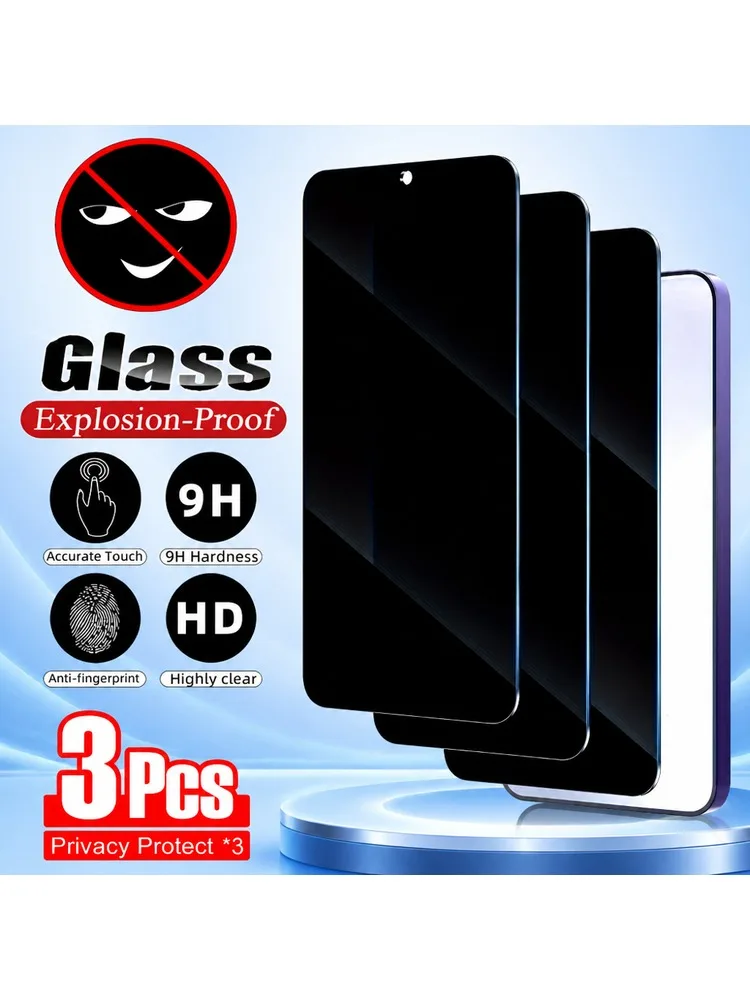 3 Stück Sichtschutz-Hartglas für Sony Xperia 1 1 II 1 III 1 IV 1 V Anti-Spy Displayschutzfolie für Sony Xperia 1 VI 1 VII 1 VIII 5