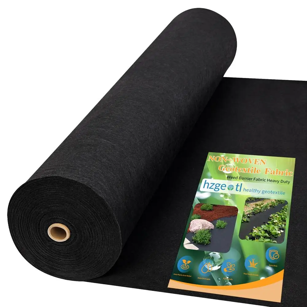 Geotextile Weed Barrier Fabric Drainage Filtration Landscaping Fabric