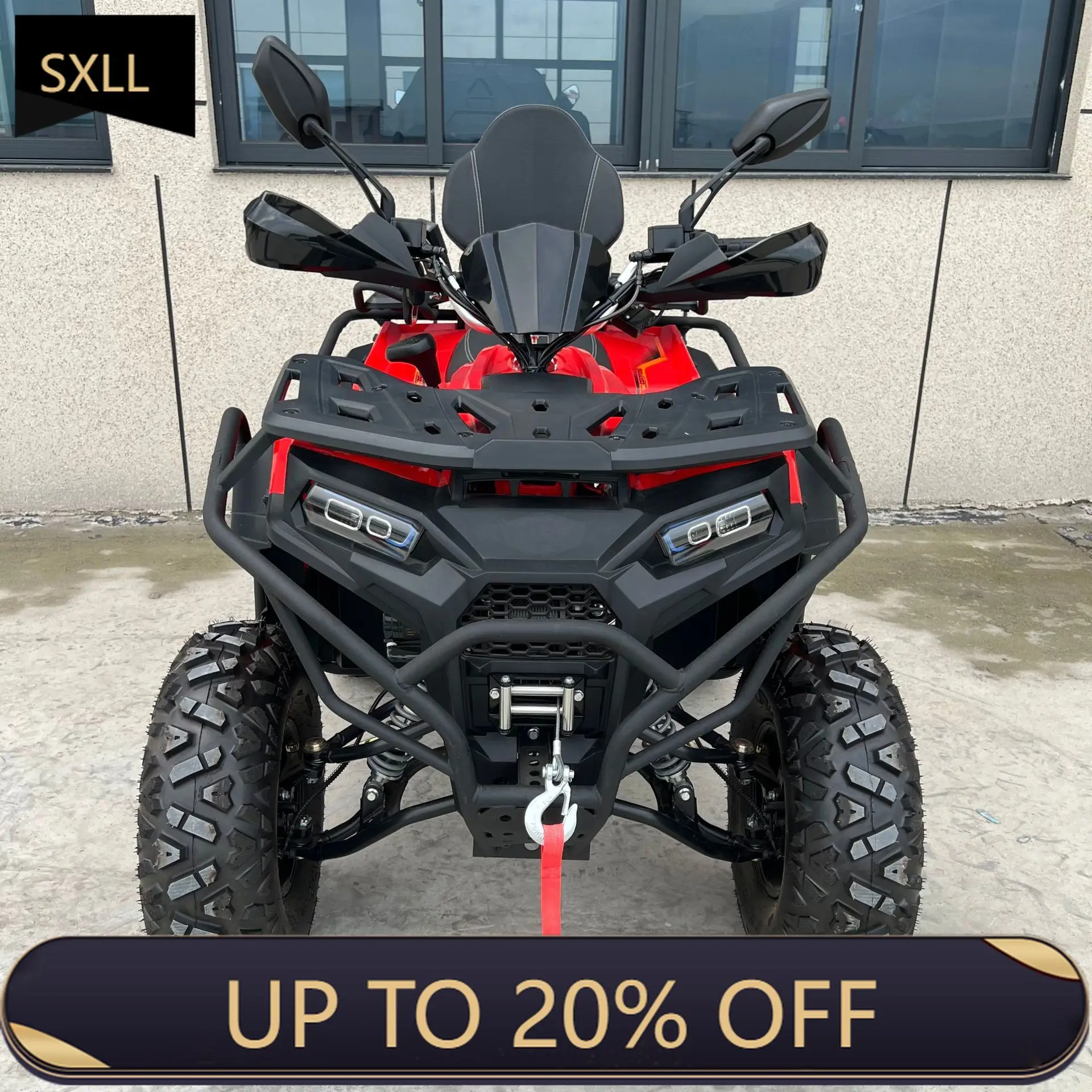 

SXLL All Terrain 200CC Four Stroke Shaft Drive Off-Road ATV Four Wheel Motorcycle with Differential Lock Straight Mount Manufact